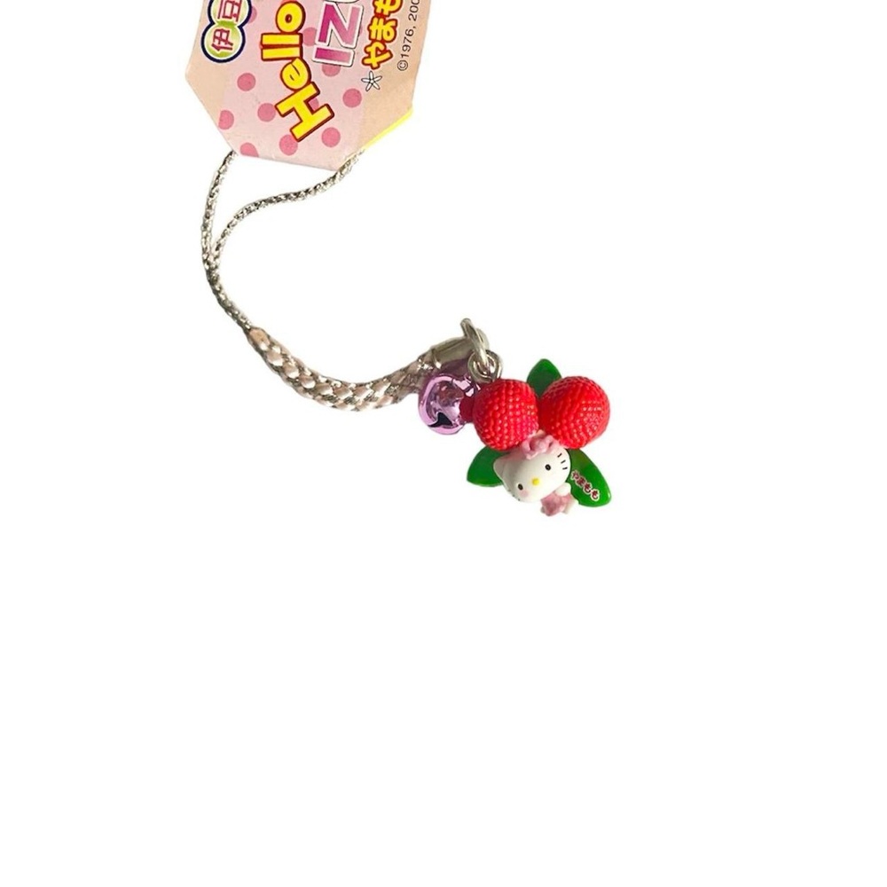 Hello Kitty Cherry Keychain - Picture 3 of 3